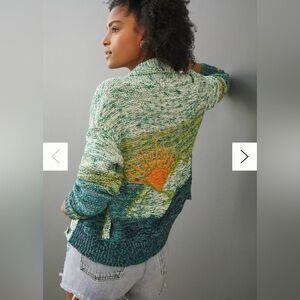 Pilcro super rare color way sunrise sweater